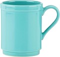 Kate Spade New York Керамическая кружка с волнистым краем All in Good Taste, бирюзовая 11055751