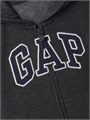 Детская худи GAP с логотипом, 100% хлопок, удобная модель с капюшоном и застежкой на молнии 10022756