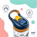 ZAK Designs Комплект из 2 водных бутылок Zak с насадной крышкой и ручкой для переноса, герметичный пластиковый дизайн, объем 500 мл 11049246