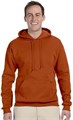 Молодёжный оранжевый Техасский пуловер с капюшоном из хлопка и полиэстера Jerzees 50/50 NuBlend, размер XX-Large 10022536