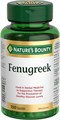 Nature',s Bounty Фенугрек, 100 капсул, поддержка уровня сахара в крови, без искусственных добавок 11071095