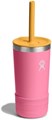 Hydro Flask Детская термокружка из нержавеющей стали, 12 унций, с крышкой и соломинкой, изолированная, розовая Далия 11078536