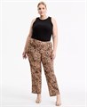 Брюки большого размера с леопардовым принтом и средней посадкой, I.N.C. International Concepts, 76% вискоза 11035074