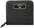 Nine West Компактный бумажник на молнии из искусственной кожи с отделением для карт и хлопковой подкладкой 11104531