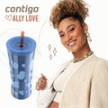 Contigo Бутылка-блендер Shake &amp, Go с автозакрывающейся крышкой, 20 унций, пластик 11051426