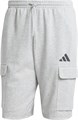 Мужские шорты adidas Essentials, свободный крой, карман на молнии, 70% хлопок и 30% полиэстер 11055835