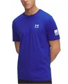 Мужская футболка с логотипом Freedom Flag от Under Armour, обычный крой, короткий рукав 11071681