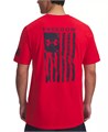 Мужская футболка с логотипом Freedom Flag от Under Armour, обычный крой, короткий рукав 11071681