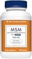 The Vitamin Shoppe МСМ 1000 мг для поддержки суставов и хрящей, 240 капсул без глютена и искусственных добавок 11105711