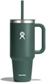 Hydro Flask Путешественный термос 32 унции с двойной изоляцией, из нержавеющей стали, герметичной крышкой и гибкой соломинкой 11041802