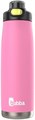 Bubba Спортивная бутылка для воды из нержавеющей стали с кнопочной крышкой, 24 унции, яркая электрическая зелёная резина 11043073
