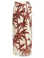 Johanna Ortiz Las Islas Winter Sun Shore Linen Wrap Skirt 11026459