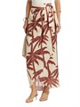 Johanna Ortiz Las Islas Winter Sun Shore Linen Wrap Skirt 11026459