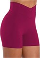 Женские спортивные шорты Sunzel с высокой талией, визуально поднимающие ягодицы и утягивающие живот, 10 см 10020574