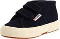Детские текстильные кроссовки Superga 2754 JVEL Classic с двойной липучкой 11101601