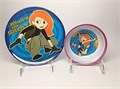ZAK Designs Набор посуды Kim Possible: тарелка 20 см и миска 14 см, меламиновые, без BPA, безопасные для посудомоечной машины 11098915