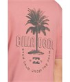 Футболка Billabong Calm Palm Premium из 100% хлопка с коротким рукавом, классический фасон 11032198