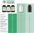 Natural Nutra ОптиМСМ, добавка MSM с серой, 1000 мг для здоровья суставов, волос и костей, 60 веганских таблеток 11086499