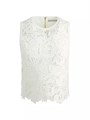 Топ с кружевными деталями Danielle от Alice + Olivia, 84% вискоза, без рукавов, с застежкой на спине 10042941