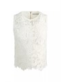 Топ с кружевными деталями Danielle от Alice + Olivia, 84% вискоза, без рукавов, с застежкой на спине 10042941