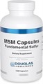 Douglas Laboratories MSM капсулы (метилсульфонилметан) для здоровья суставов, соединительных тканей, кожи, печени и волос | 100 капсул 11049735