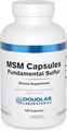 Douglas Laboratories MSM капсулы (метилсульфонилметан) для здоровья суставов, соединительных тканей, кожи, печени и волос | 100 капсул 11049735