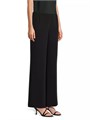 Широкие креповые брюки Caroline Rose с эластичным поясом, 100% полиэстер, сделано в США 10043022