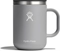 Hydro Flask Кружка из нержавеющей стали, 24 унции, с крышкой и двойной теплоизоляцией, цвет березы 11079002