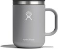 Hydro Flask Кружка из нержавеющей стали, 24 унции, с крышкой и двойной теплоизоляцией, цвет березы 11079002