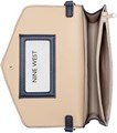 Nine West Телефонная сумка-кроссбоди с фирменной фурнитурой, съемным ремнем и внутренними карманами для организации 11079242