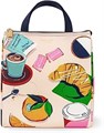 Kate Spade New York Большая прочная изолированная сумка для обедов с утеплителем и молнией из полиэстера 11105258