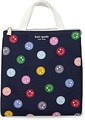 Kate Spade New York Большая прочная изолированная сумка для обедов с утеплителем и молнией из полиэстера 11105258