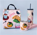 Kate Spade New York Большая прочная изолированная сумка для обедов с утеплителем и молнией из полиэстера 11105258