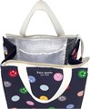 Kate Spade New York Большая прочная изолированная сумка для обедов с утеплителем и молнией из полиэстера 11105258