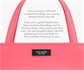 Kate Spade New York Большая прочная изолированная сумка для обедов с утеплителем и молнией из полиэстера 11105258