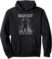 Лонгслив-худи Bigfoot Does Not Believe In You Either Yeti Sasquatch из 80% хлопка, классический фасон 11094592