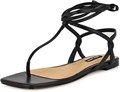 Женские летние сандалии Nine West Norta с квадратным носком и завязками 11041221
