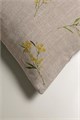 Zara Home Наволочка из хлопка и льна с мимозовым принтом для декоративной подушки 11037680