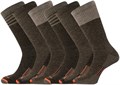 Рабочие носки Merrell из мериносовой шерсти, 6 пар с поддержкой свода стопы для дополнительного комфорта 11084978