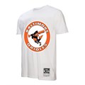 Мужская футболка Mitchell &amp, Ness с логотипом Baltimore Orioles из коллекции Cooperstown, 100% хлопок 10046190