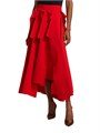 Асимметричная макси-юбка A.W.A.K.E. Mode с резинкой на поясе 11014425