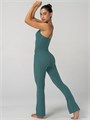 Женский комбинезон Sunzel с расклешенными штанинами, бретелями и декольте, с утягивающим эффектом для йоги 10020578