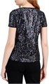 Женская блуза Anne Klein с пайетками и кружевным воротником, 95% полиэстер, 5% эластан 11049192