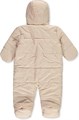 Утепленный стеганый комбинезон для девочек от Jessica Simpson, 6-9 месяцев, полиэстер, с капюшоном из искусственного меха 10022340