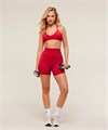 Шорты Whitney от Gymshark с высоким поясом, изготовленные из мягкой ткани из 78% нейлона и 22% эластана, идеальны для активного отдыха 11038221