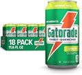 Gatorade Энергетический спортивный напиток со вкусом фруктового пунша, 12 унций, упаковка из 18 банок, 80 калорий 11073272