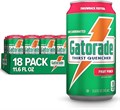 Gatorade Энергетический спортивный напиток со вкусом фруктового пунша, 12 унций, упаковка из 18 банок, 80 калорий 11073272