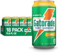 Gatorade Энергетический спортивный напиток со вкусом фруктового пунша, 12 унций, упаковка из 18 банок, 80 калорий 11073272