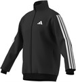 Мужская трековая куртка adidas 3-Stripes из 100% полиэстера с воротником-стойкой и карманами 11044229