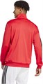 Мужская трековая куртка adidas 3-Stripes из 100% полиэстера с воротником-стойкой и карманами 11044229